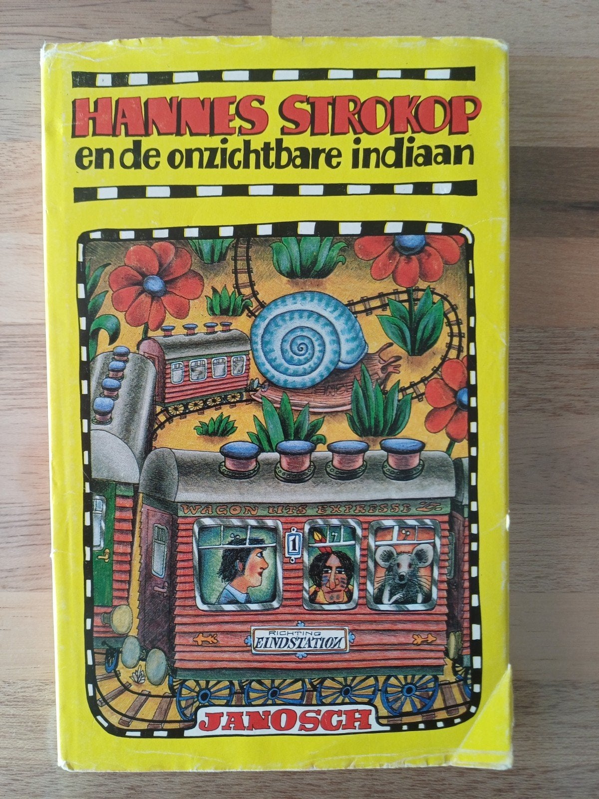 HANNES Strokop en de onzichtbare indiaan. JANOSCH, Ophalen of Verzenden, Gelezen, Janosch, Fictie algemeen