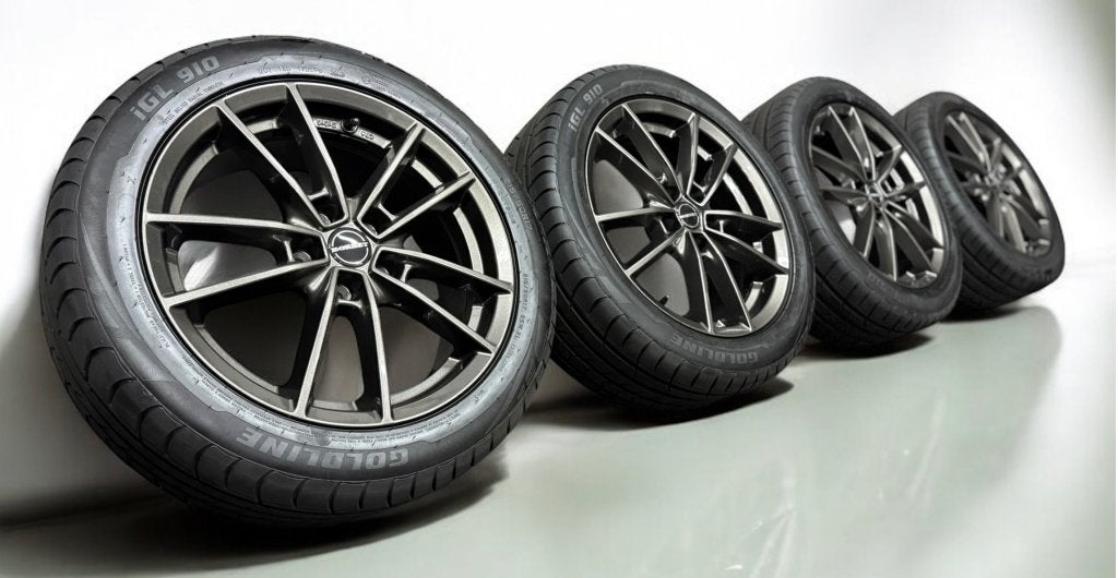Citroen Ford Peugeot velgen 17 inch met banden, Auto-onderdelen, Niet ingevuld, 215 mm, Banden en Velgen, Niet ingevuld