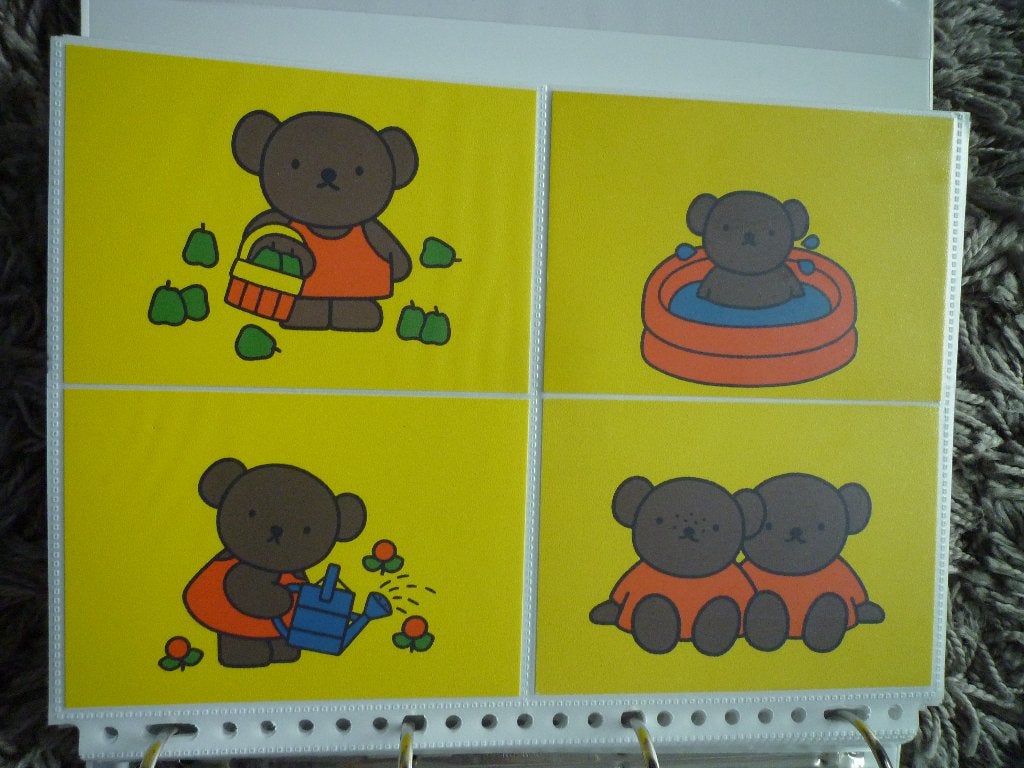 Kaarten Dick Bruna art unlimited Nijntje Boris Beer (2), Verzamelen, Ophalen of Verzenden, Voor 1920, Overige thema's