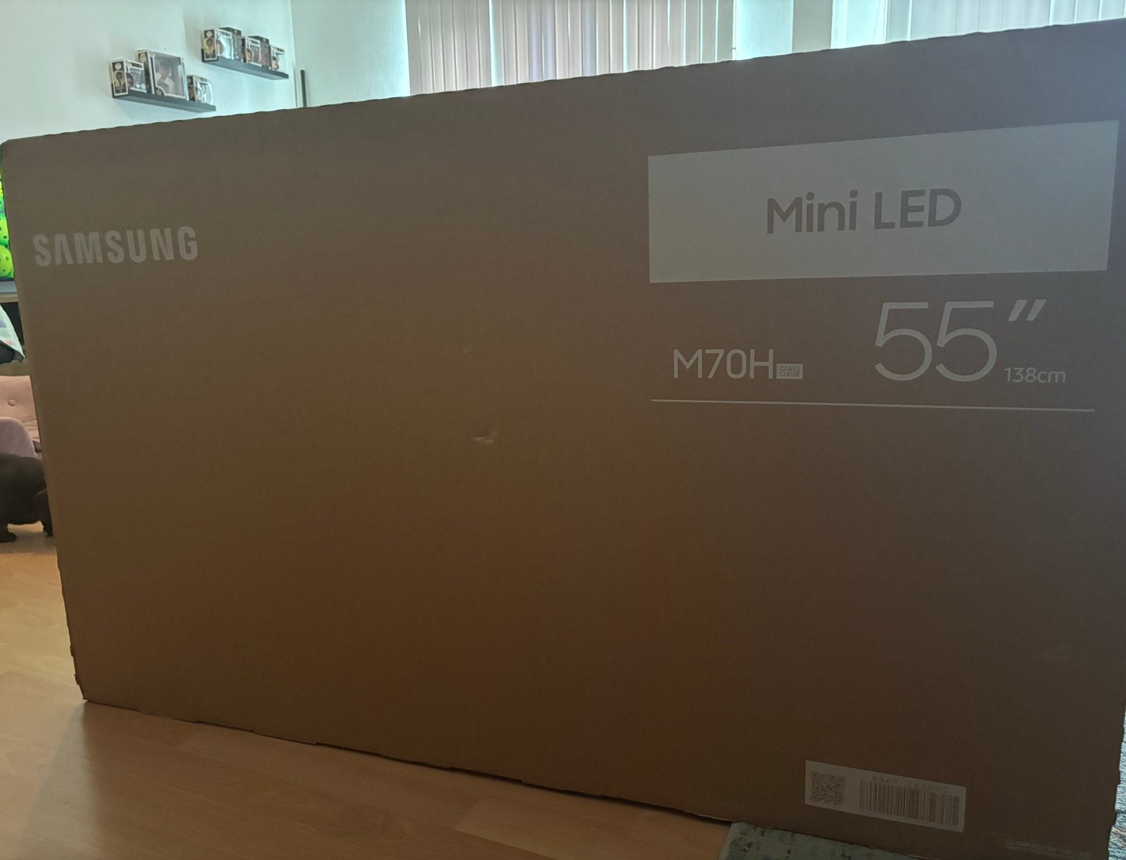 Samsung televisie 55” nieuw in doos, Ophalen, Nieuw, 100 Hz, Samsung