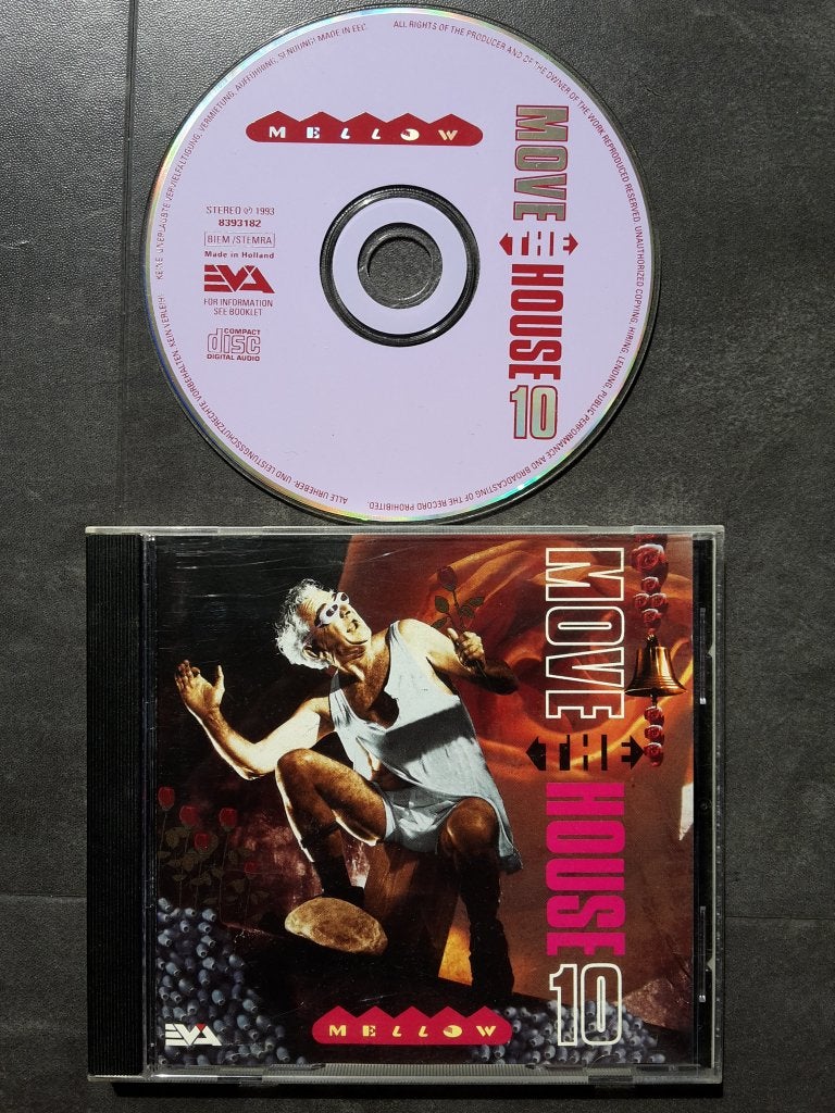 CD - Move the House 10 Mellow - House Club Trance, Ophalen of Verzenden, Zo goed als nieuw, House, Verzamelalbum