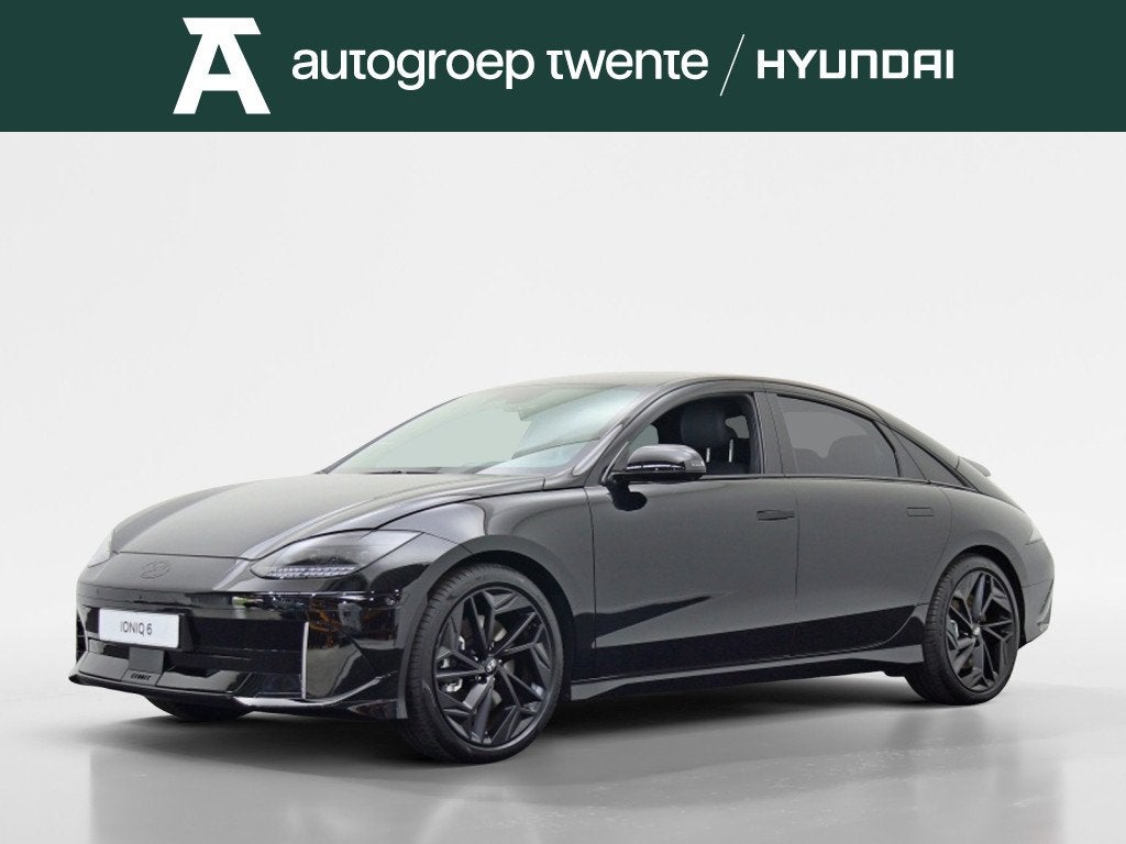 Hyundai IONIQ 6 Business 77.4 kWh | Demo | Navigatie | 360 c, Auto's, Hyundai, 12 maanden, 0 cilinders, Gebruikt, Zwart