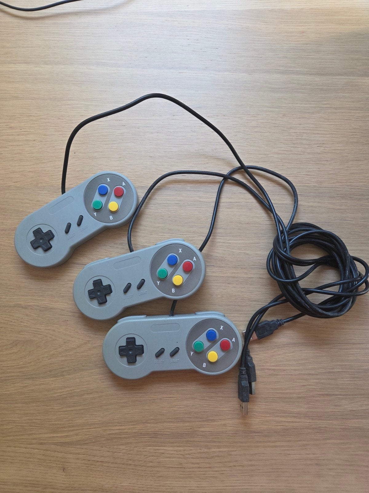 3x SNES USB Controllers - Retro Gaming Plezier, Gebruikt, PC, Overige typen, Overige merken