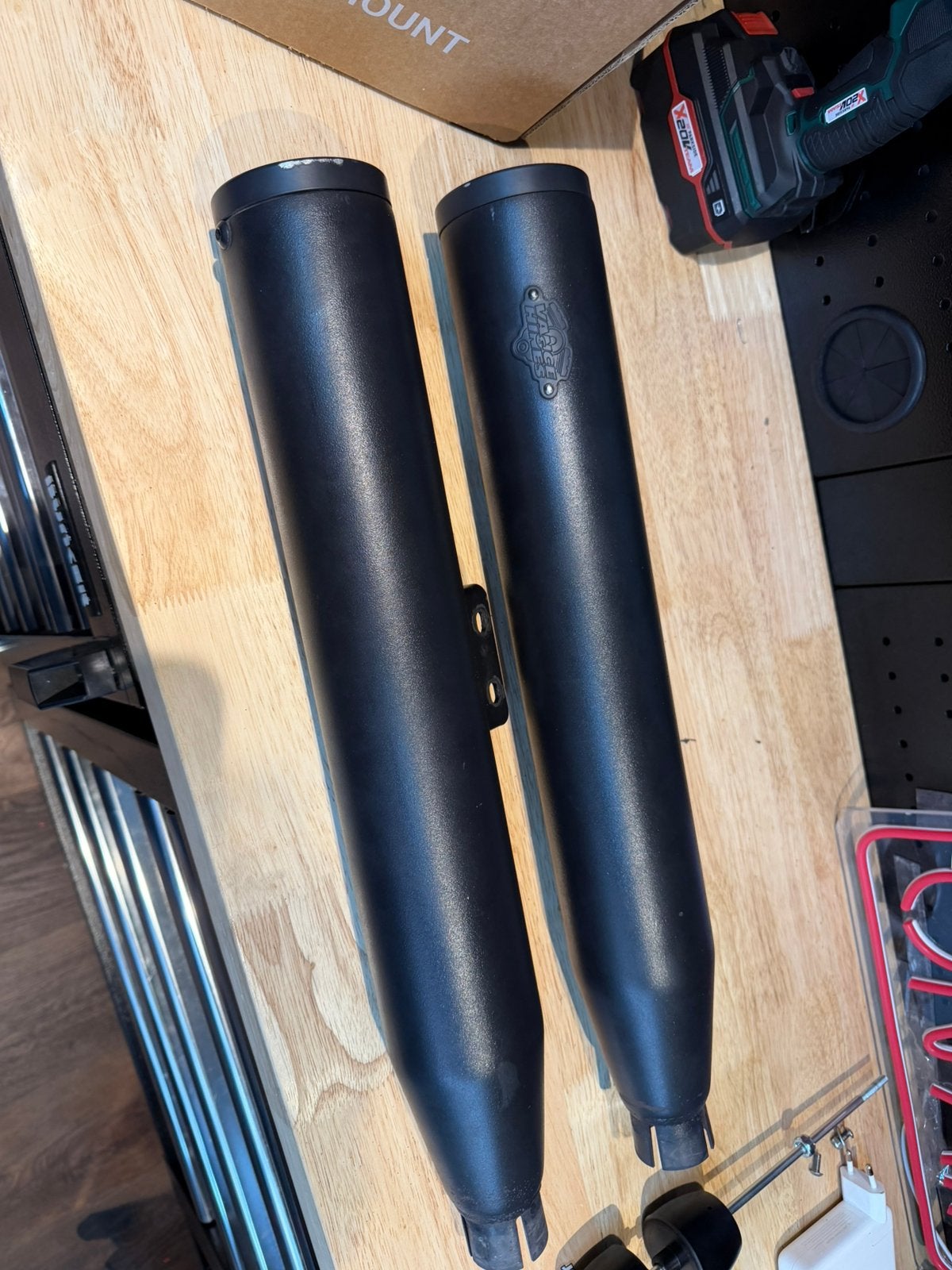 Vance & Hines PCX 300 Slip on softail uitlaat, Motoren, Onderdelen | Harley-Davidson, Gebruikt, Ophalen of Verzenden