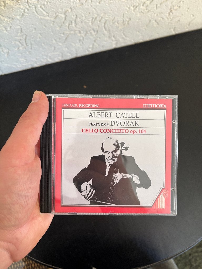 Dvorak, Albert Catell - Cello Concerto Op. 104 - 1996, Ophalen of Verzenden, Classicisme, Gebruikt, Kamermuziek