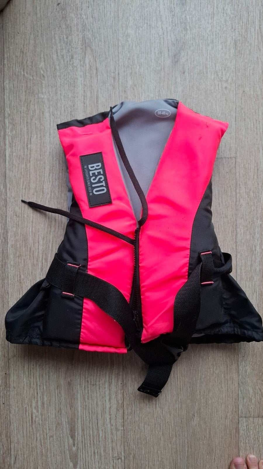 Besto zwemvest 30-40 kg, Compass, Besto, Plastimo, Kind, Ophalen of Verzenden, Zo goed als nieuw