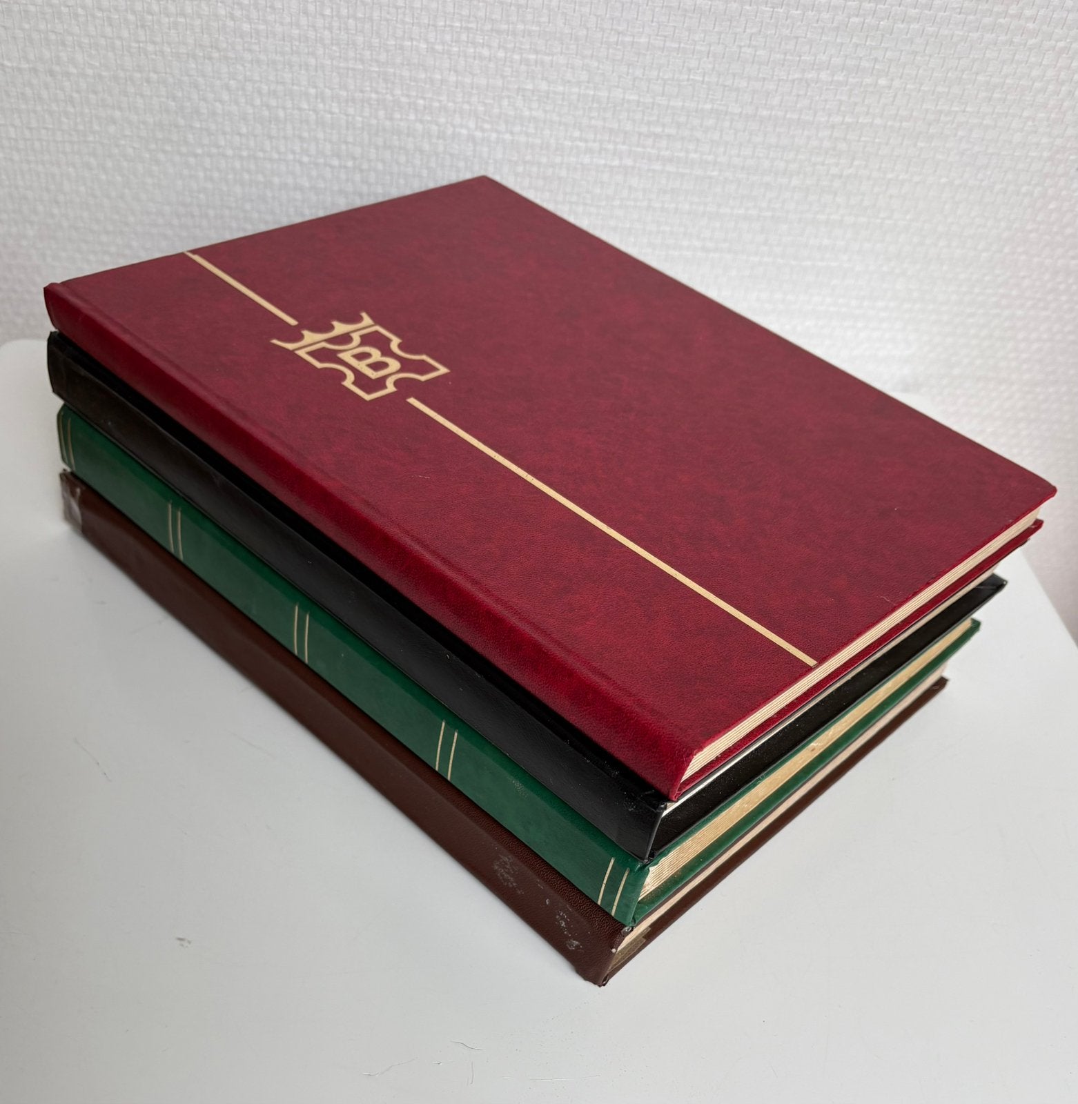 Vier postzegelboeken met postzegels van Turkije 1948  - 2014, Ophalen of Verzenden, Buitenland