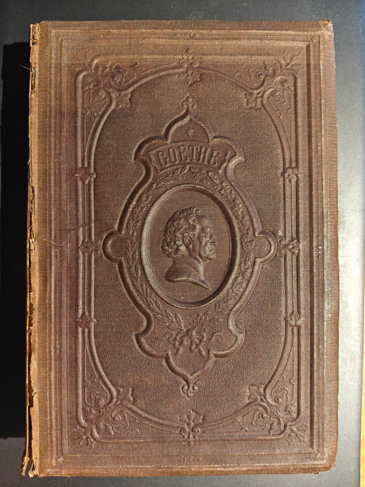 Goethes sämmtliche lyrische, epische und dramatische Werke, Ophalen of Verzenden, Gelezen, Fictie
