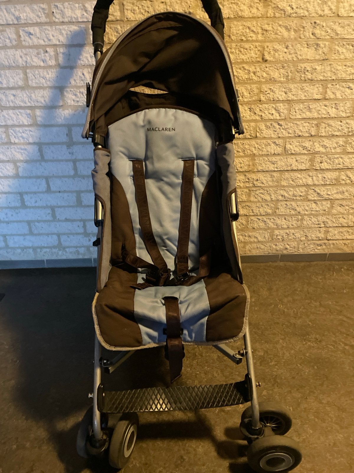 Maclaren Buggy met Voetenzak - Zo goed als nieuw, Kinderen en Baby's, Buggy's, Ophalen, Zo goed als nieuw, Maclaren, Verstelbare rugleuning