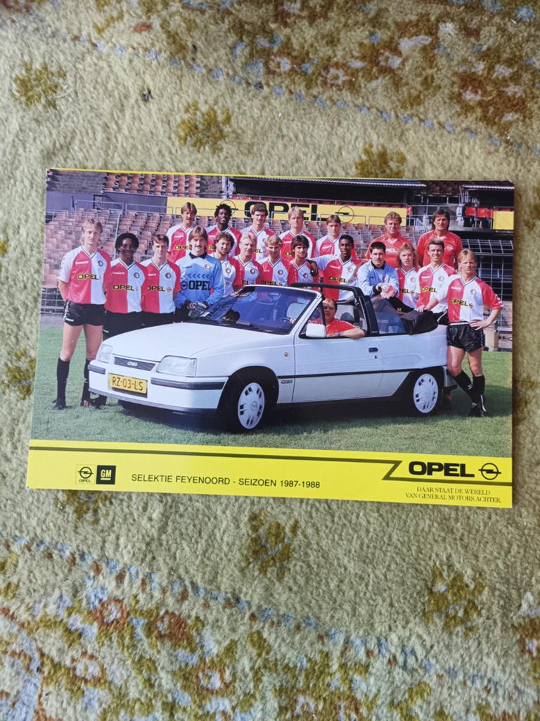 Feyenoord 1987/88, Ophalen of Verzenden, Zo goed als nieuw, Feyenoord