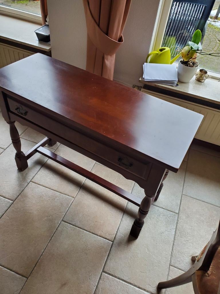 Klein antiek dressoir, Ophalen, 25 tot 50 cm, Rechthoekig, 100 tot 150 cm