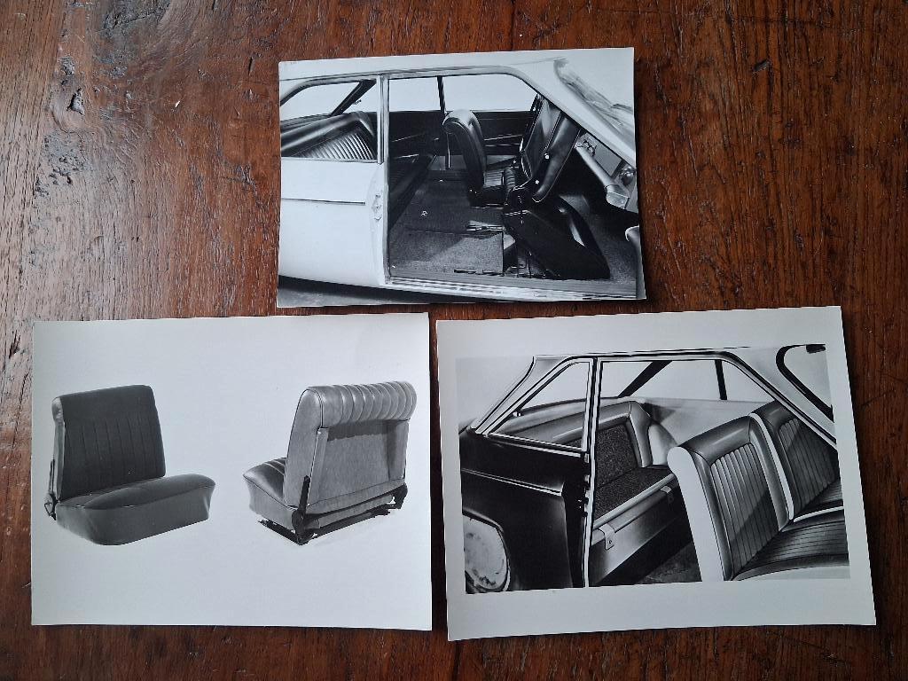 Panhard CT 24 interieur persfoto (3x), Boeken, Ophalen of Verzenden, Zo goed als nieuw, Overige merken