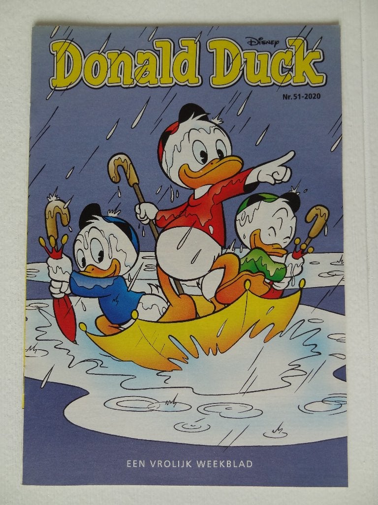Donald Duck Nr. 51 – 2020 >Snelle Verzending!<, Eén stripboek, Ophalen of Verzenden, Zo goed als nieuw, Donald Duck