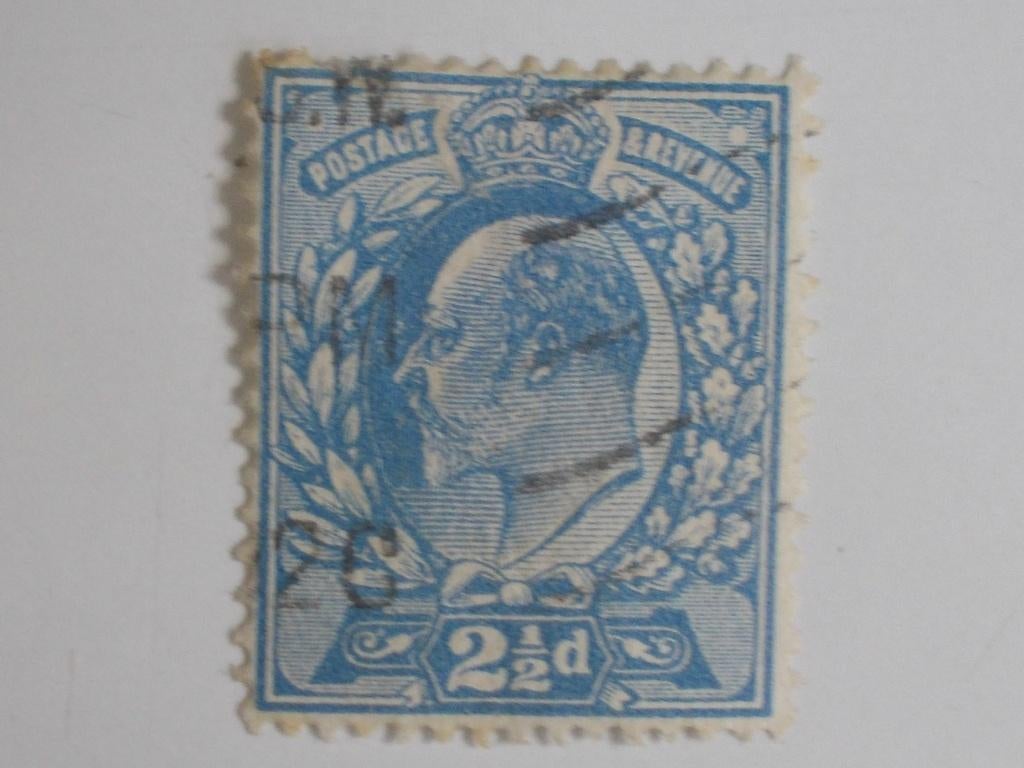 UK, Postzegel 2 1/2 d. King Edward VII 1902., Ophalen, Gestempeld