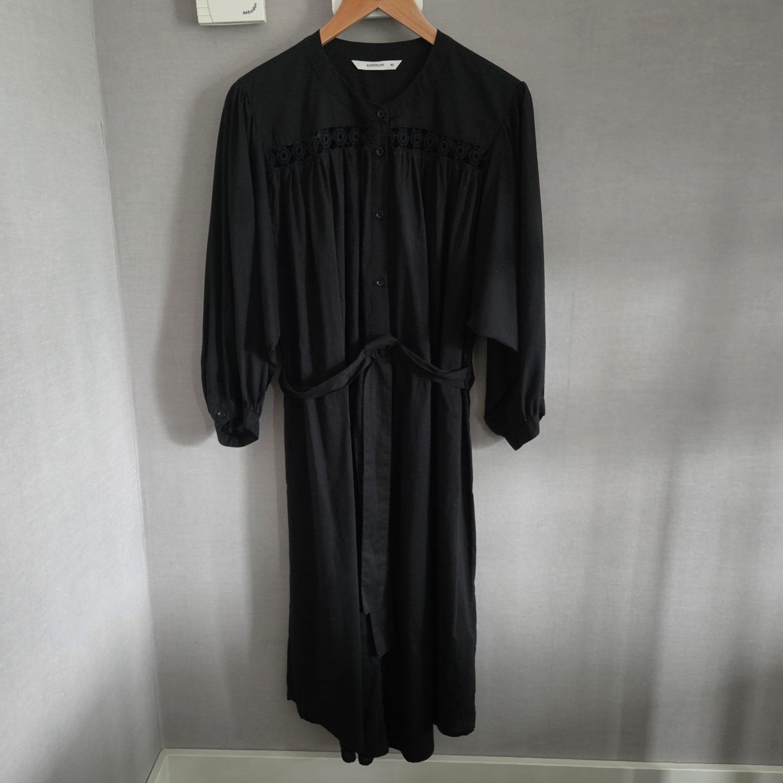 Summum Zwarte Jurk Maat 40, Kleding | Dames, Ophalen of Verzenden, Zo goed als nieuw, Maat 38/40 (M), Zwart