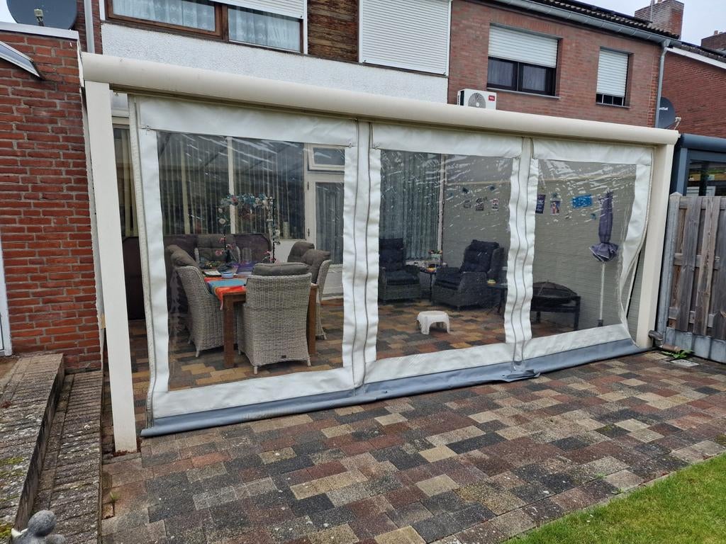 Voorwand voor luifel of veranda 5.35x2.30m, Ophalen, Veranda