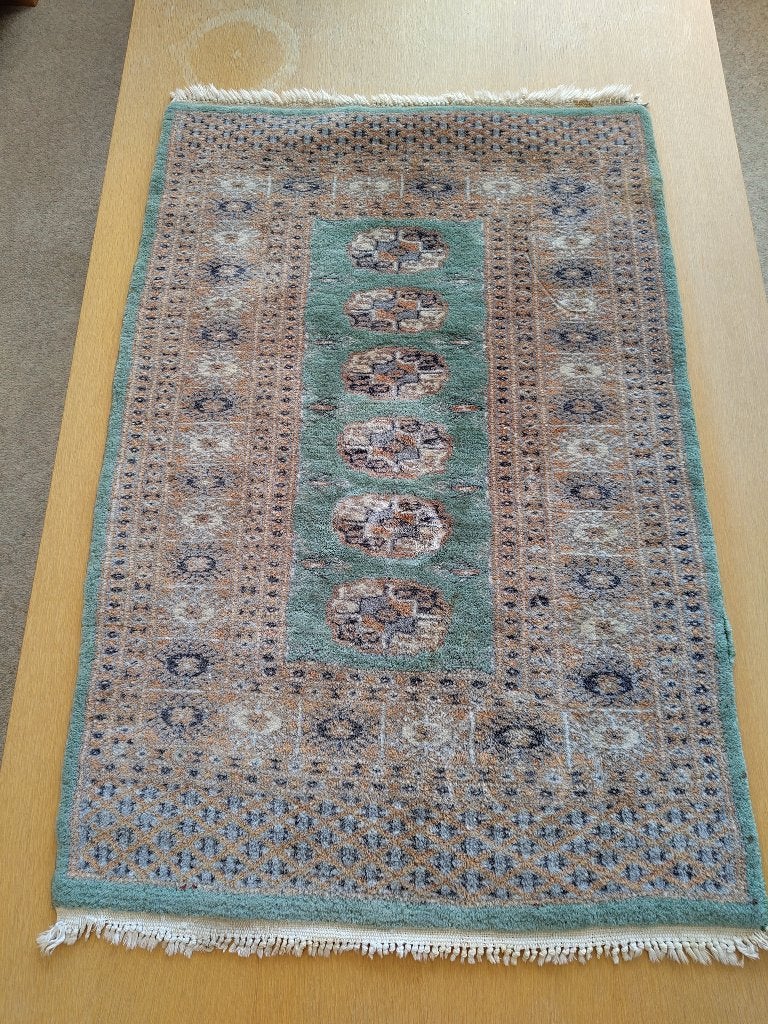 Pers met groene accenten, Ophalen, Gebruikt, 50 tot 100 cm, 50 tot 100 cm