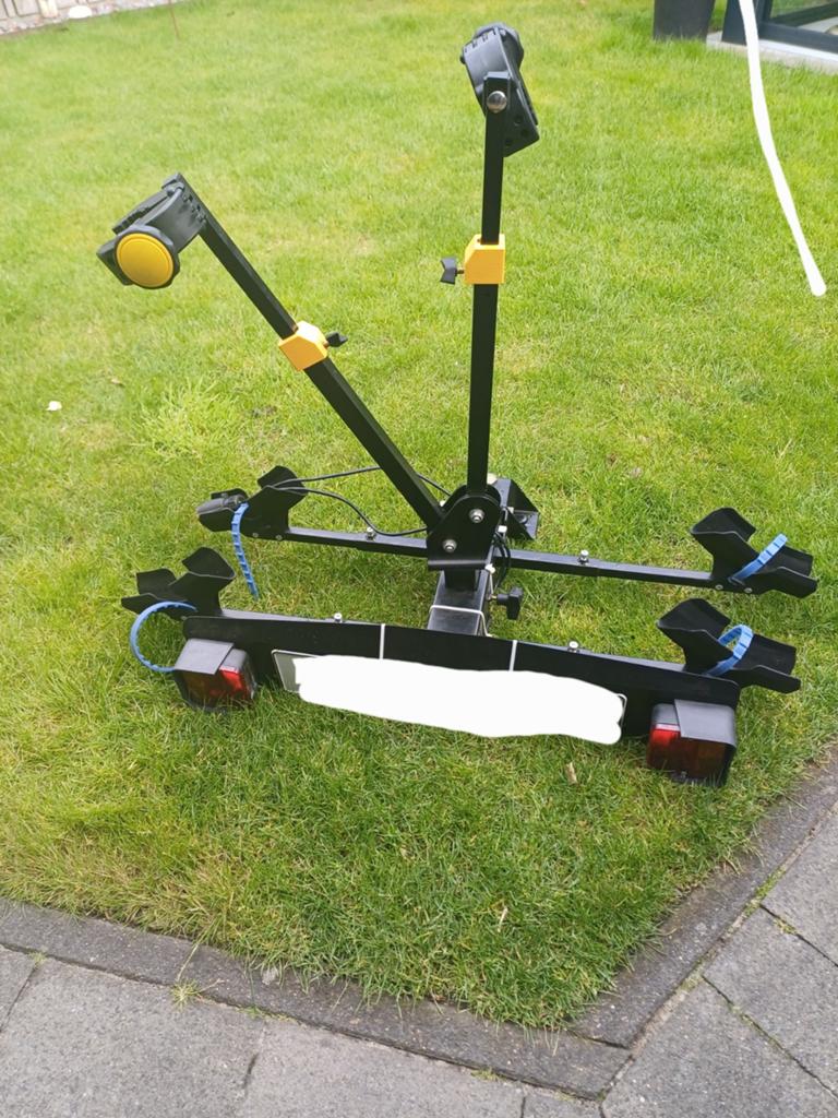 Trekhaak fietsendrager voor 2 fietsen, Ophalen, 2 fietsen, Gebruikt, Trekhaakdrager