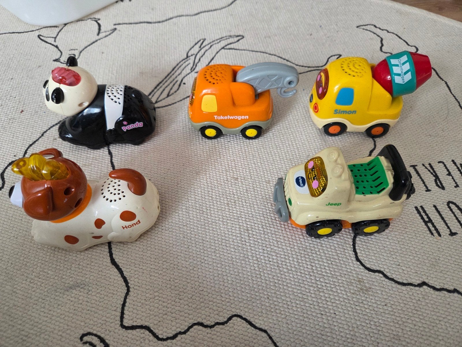 VTech Toet Toet Auto's en Dieren Speelgoedset, Ophalen, Gebruikt