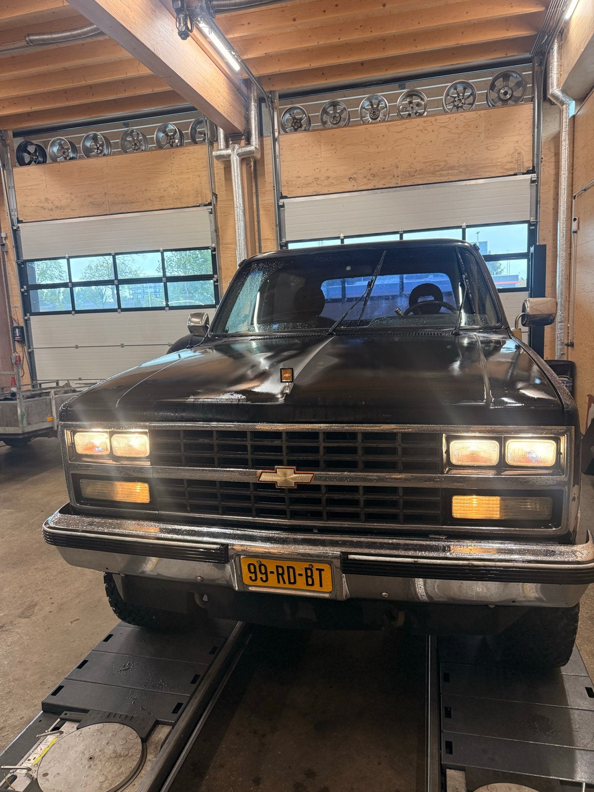 Chevrolet Blazer 5.7 K5 AUT 1979 Blauw, Auto's, Automaat, Stof, 164 pk, 8 cilinders