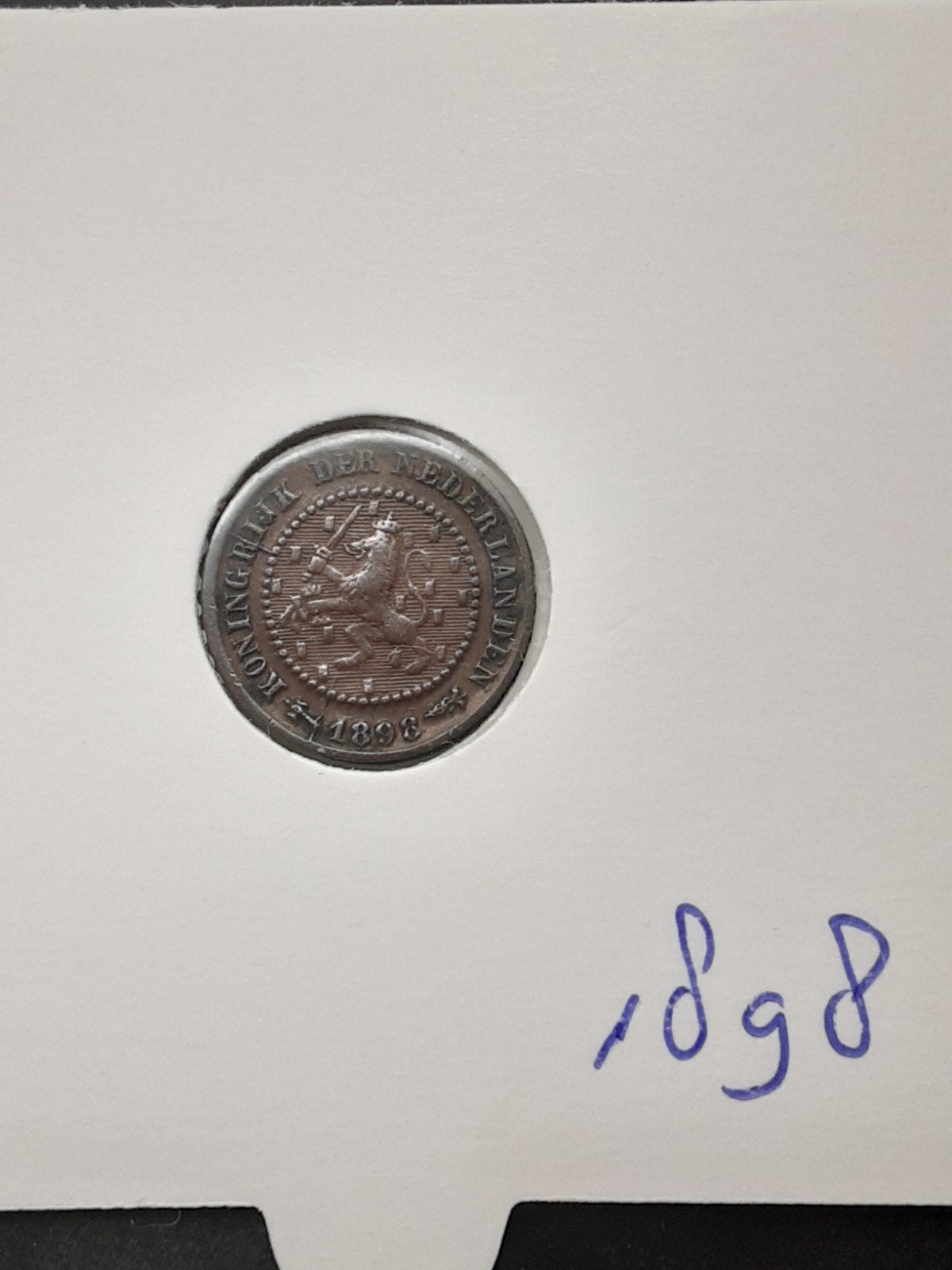 halve cent 1898 koningin Wilhelmina, Verzenden, Koningin Wilhelmina, Overige waardes, Losse munt