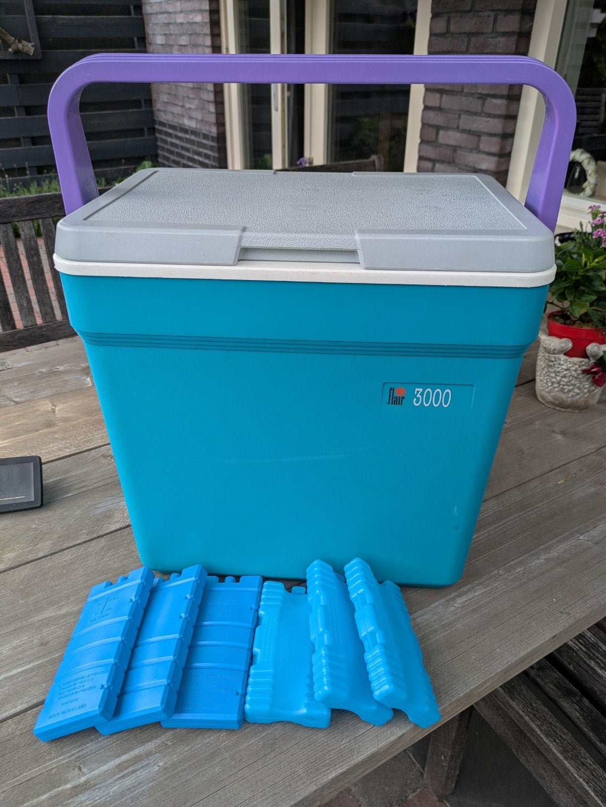 Flair 3000 Koelbox met koelelementen, Ophalen, Gebruikt, Koelbox, Koelelement