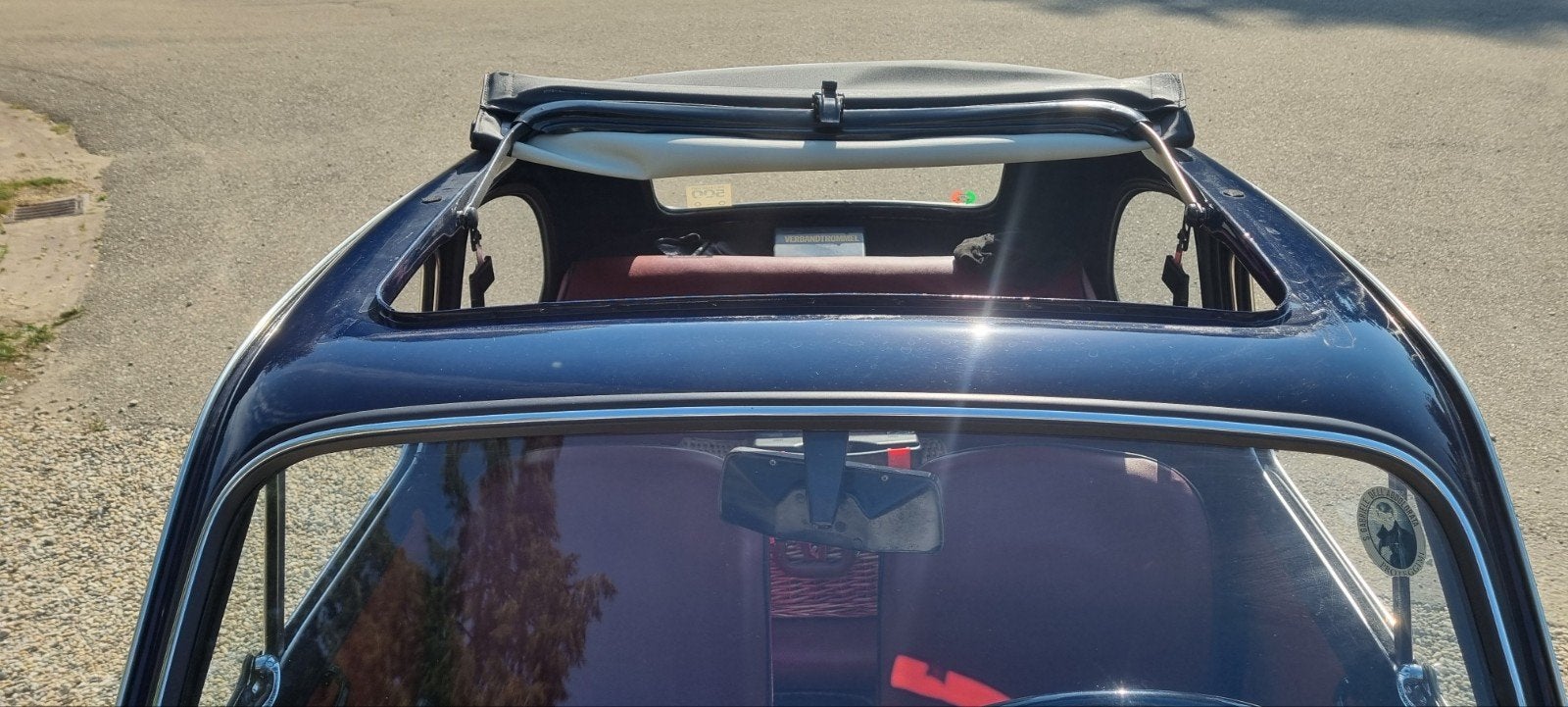FIAT 500 R. te koop zeer nette oldtimer kleur blauw, foto 5