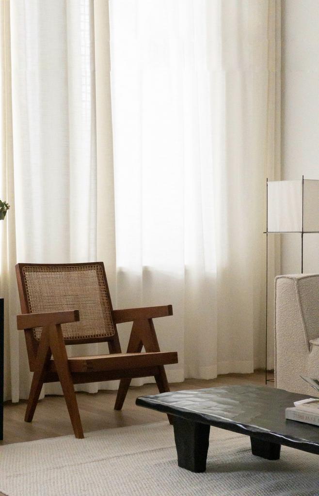 Pierre Jeanneret fauteuil, Huis en Inrichting, Ophalen, 75 tot 100 cm, Hout, Zo goed als nieuw