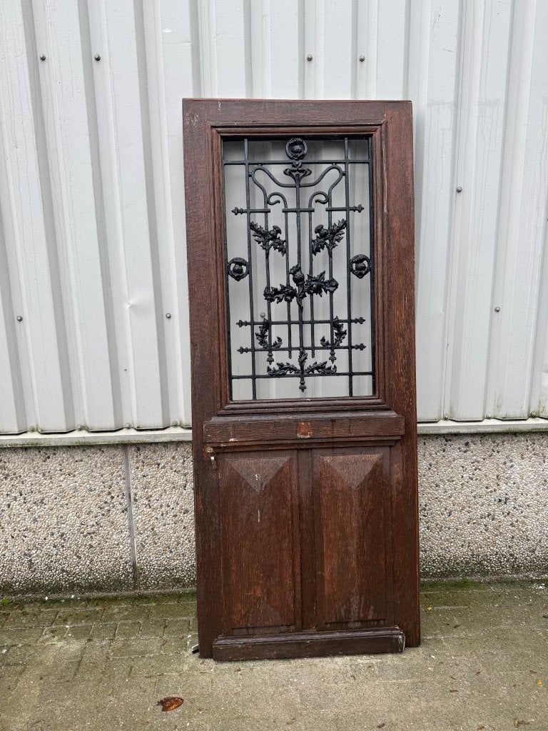 Prachtige antieke eiken voordeur 90x217, La belle porte, Jurgen.hoogenboezem@gmail.com, 80 tot 100 cm, 215 cm of meer