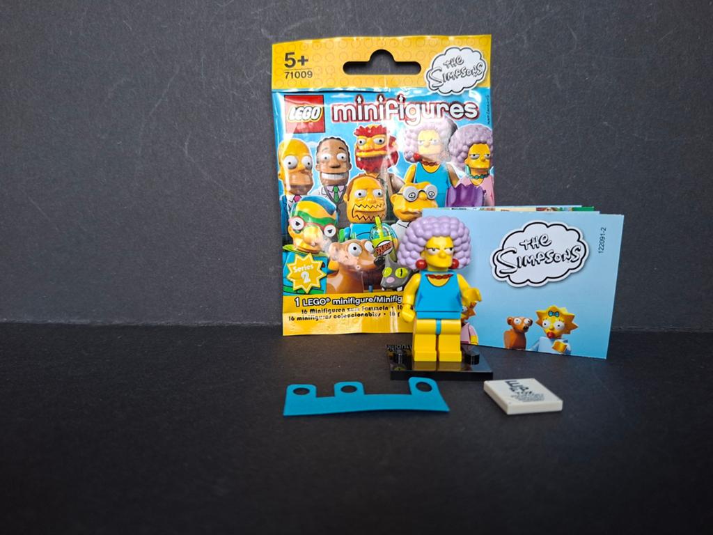 Lego minifig The Simpsons 71009 Selma BAM colsim2-11, Lego, Nieuw, Ophalen of Verzenden, Minifiguren serie