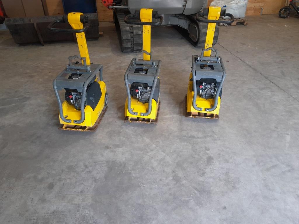 Wacker Neuson BPU 2540A trilplaat, Ophalen