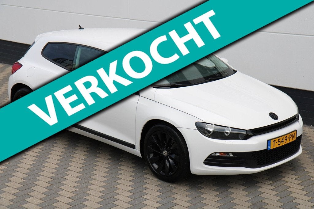 Volkswagen Scirocco 1.4 TSI 160PK Carplay Clima Cruise !, Auto's, Volkswagen, Voorwielaandrijving, Euro 5, Gebruikt, Zwart