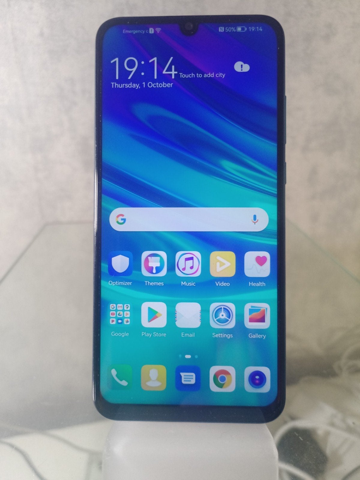 huawei p smart 2019 pot-lx1 unlocked, Blauw, Touchscreen, Ophalen of Verzenden, Zo goed als nieuw