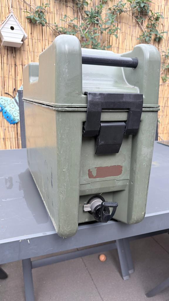 Geïsoleerde Horeca Transportbox / Gamel (Rieber) - 26L, Ophalen of Verzenden, Zo goed als nieuw, Elektrisch