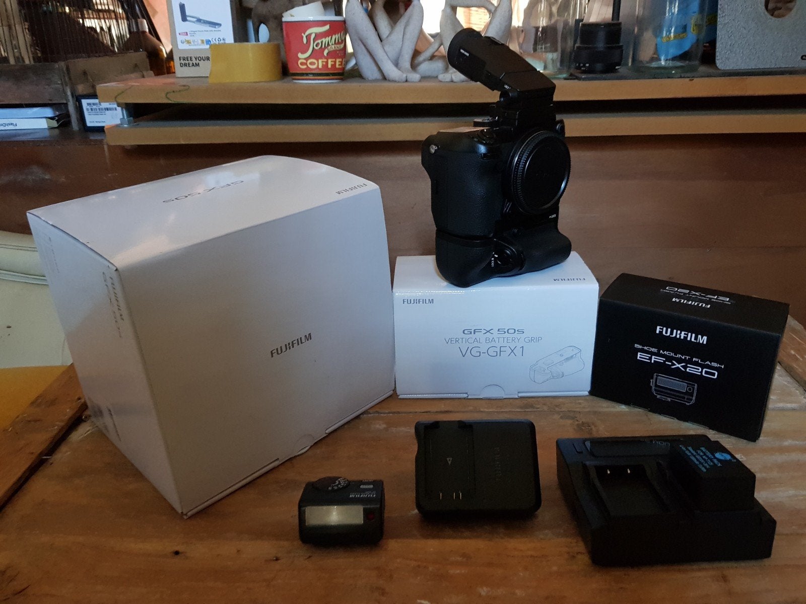 Fujifilm GFX 50s middenformaat camera zgan met veel extra's, Ophalen, Zo goed als nieuw