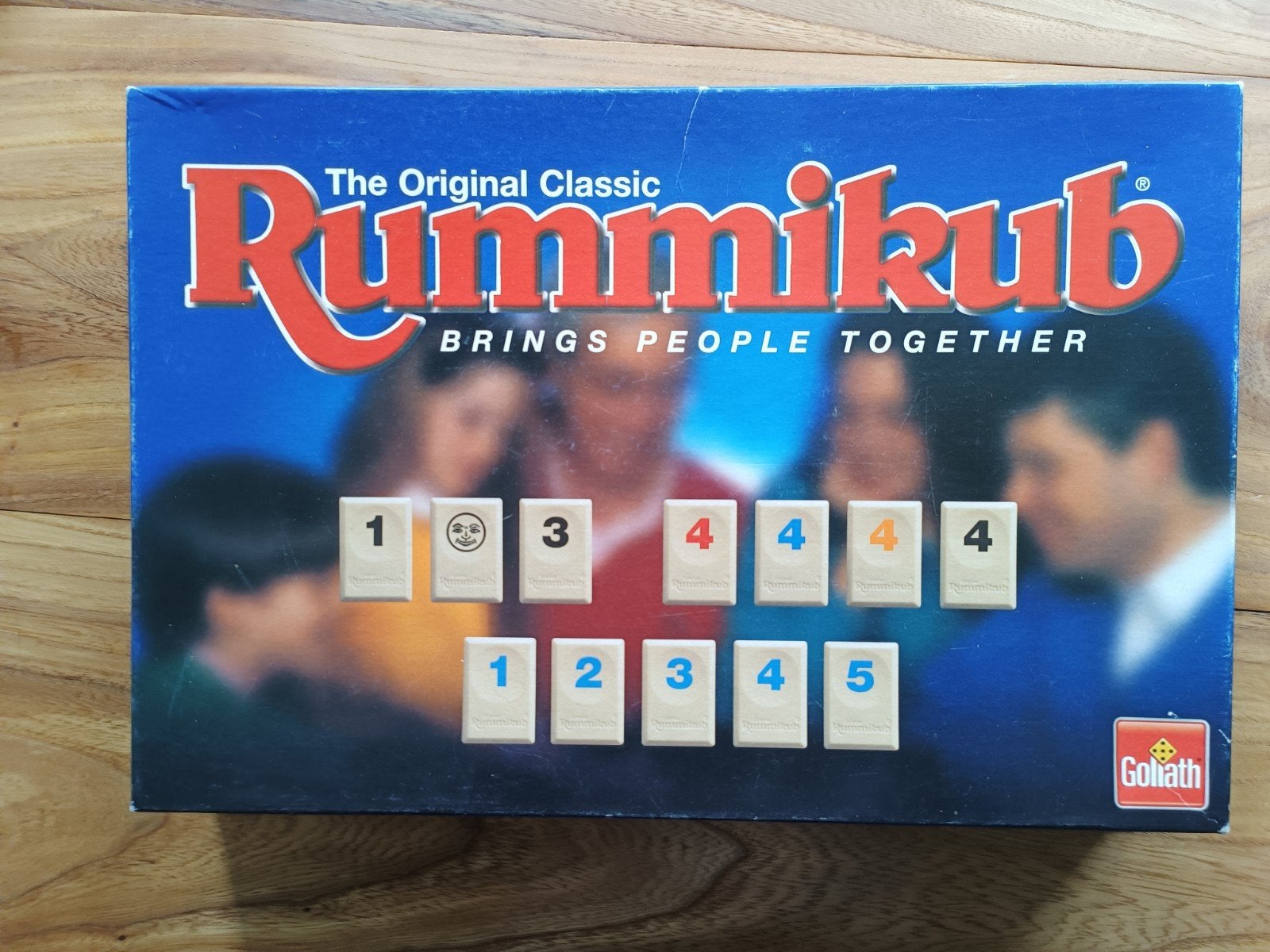 Rummikub - Zo goed als nieuw en compleet, Drie of vier spelers, Ophalen of Verzenden, Zo goed als nieuw, Goliath