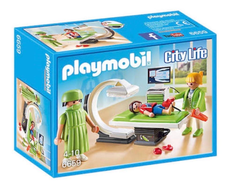 Playmobil City Life Ziekenhuis Set 6659 - Operatiekamer, Ophalen of Verzenden, Zo goed als nieuw, Complete set