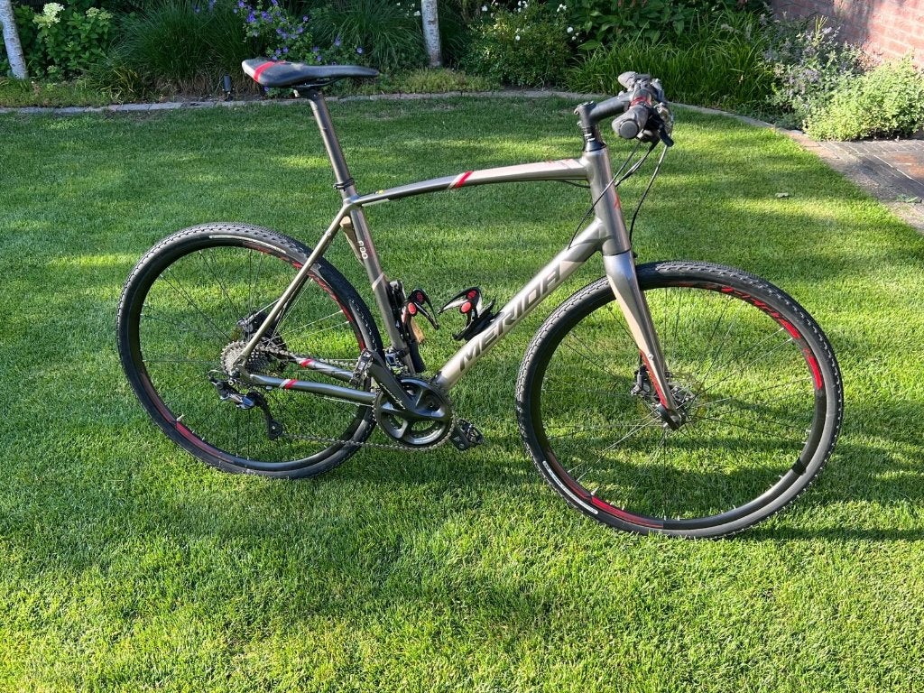 Merida Speeder 900 Ultegra (Gravelbike, fitnessfiets), 28 inch, Heren, Aluminium, Zo goed als nieuw