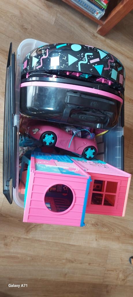 Grote partij poppen speelgoed: Barbie, LOL, Rainbow High, Ophalen of Verzenden, Gebruikt, Meisje