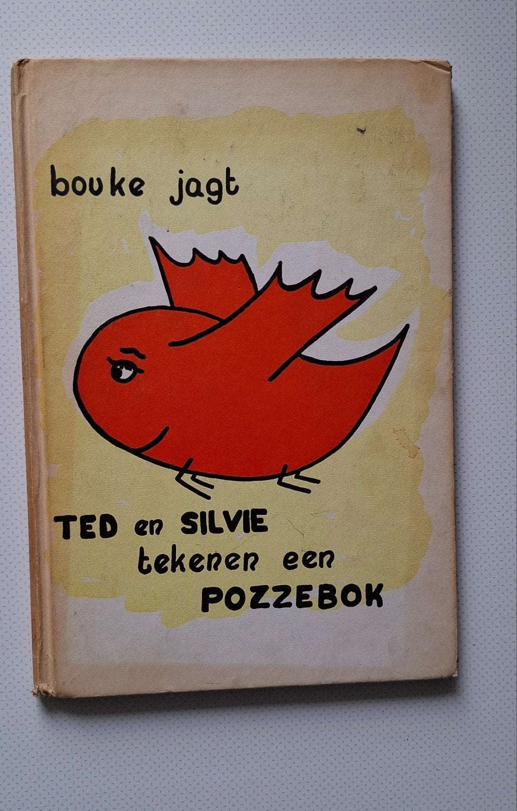 Ted en Silvie tekenen een Pozzebok Bouke Jagt Eerste Druk, Boeken, Ophalen of Verzenden, Gelezen, Fictie algemeen