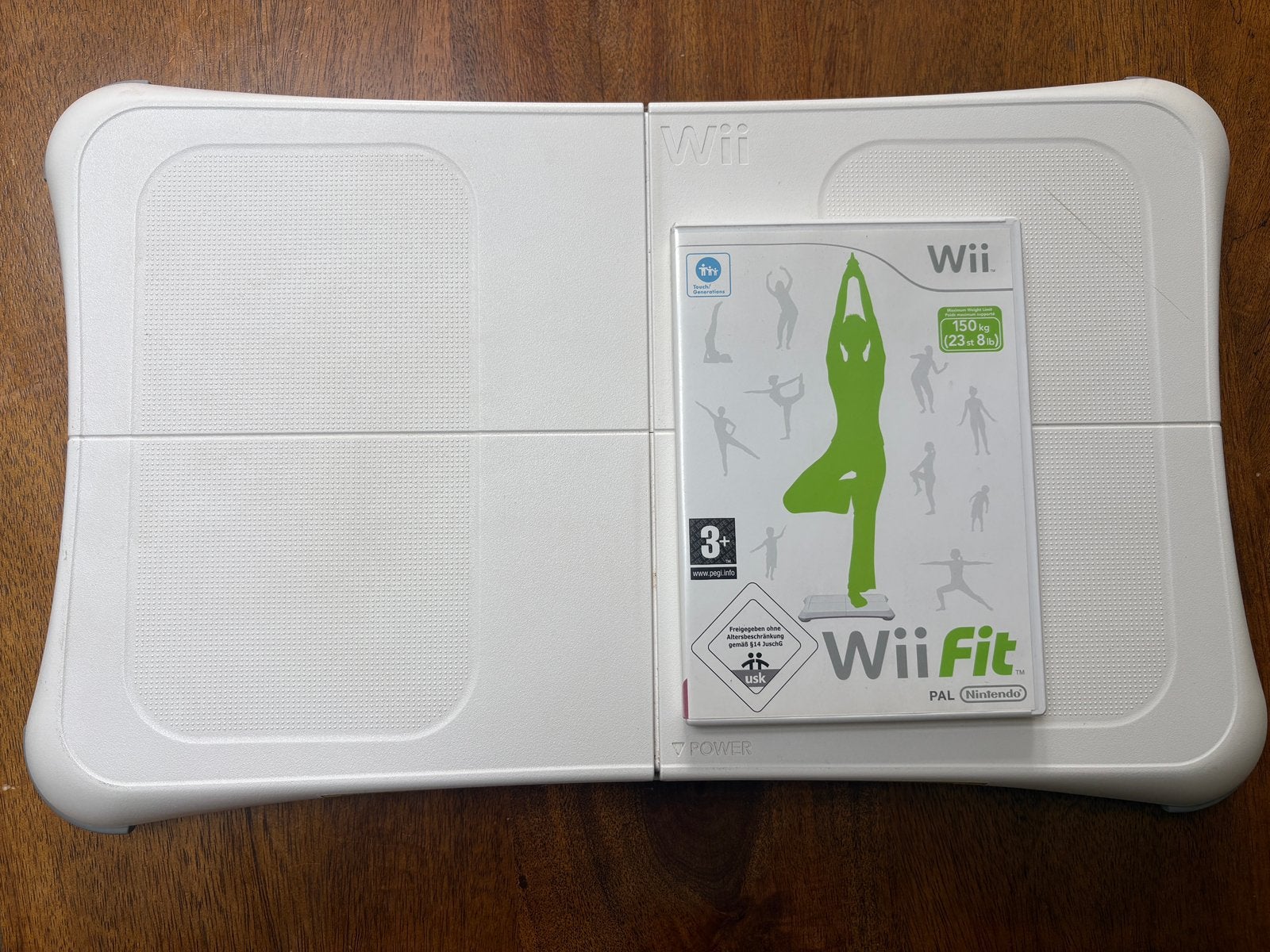 Wii balanceboard + Wii Fit, Ophalen of Verzenden, Zo goed als nieuw, Wii, Balance Board of Dansmat