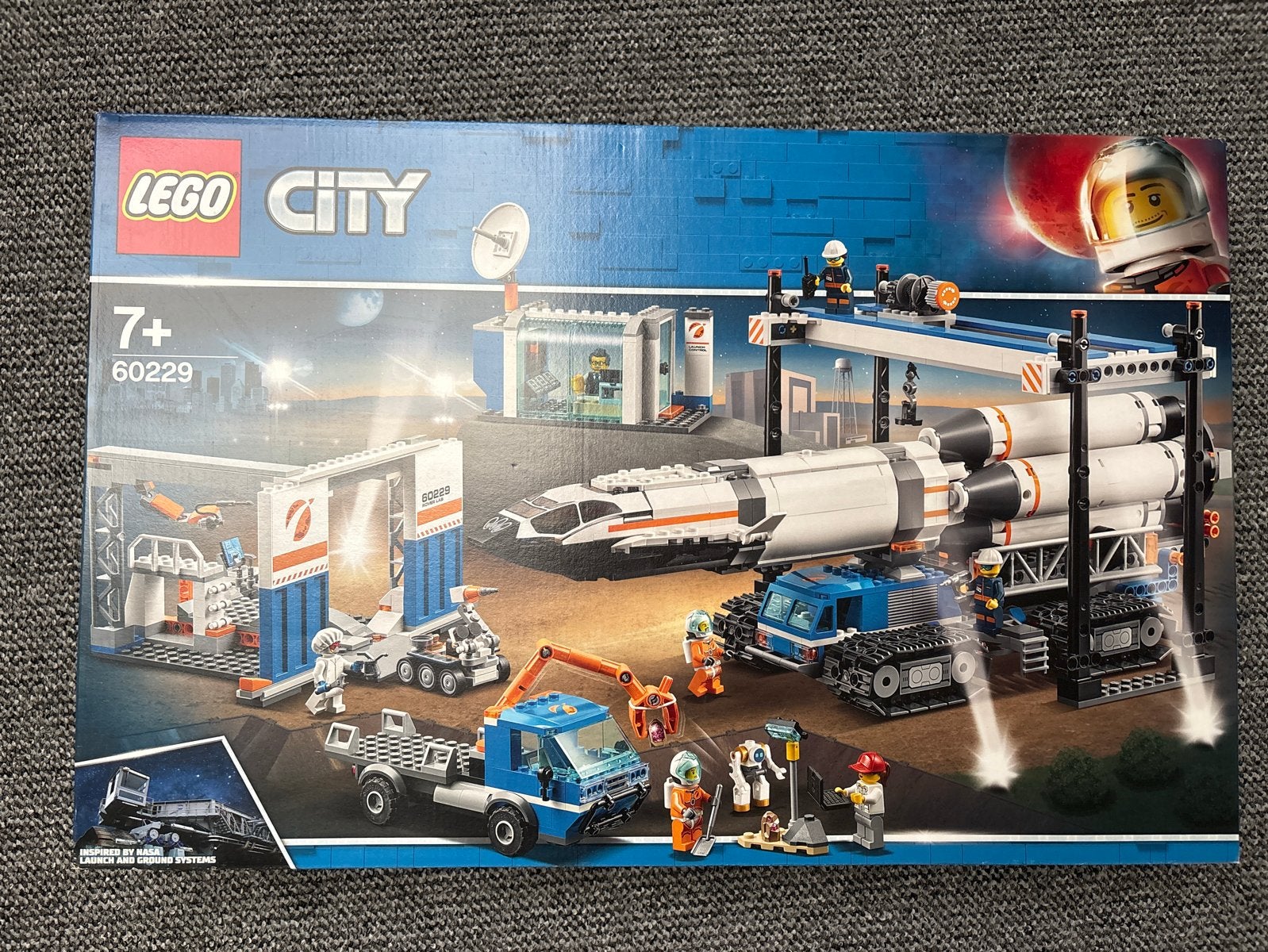 Lego City 60229 Ruimte Raket met Lanceerbasis, City, Lego, Nieuw, Ophalen of Verzenden