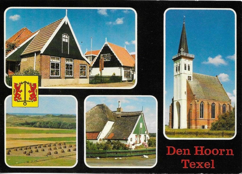 Texel- -4-luik., Ophalen of Verzenden, 1980 tot heden, Gelopen, Waddeneilanden