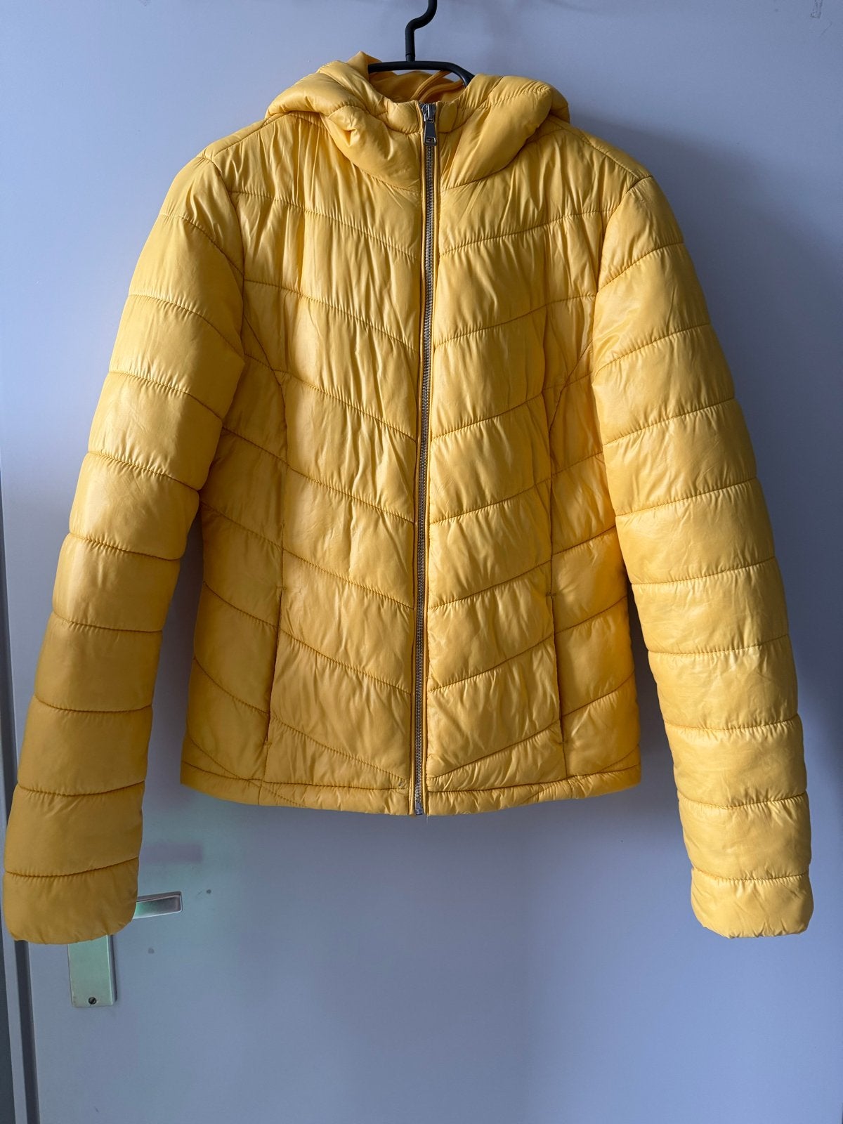 Gele Clockhouse jas met capuchon - Maat M, Ophalen of Verzenden, Gedragen, Maat 38/40 (M), Geel