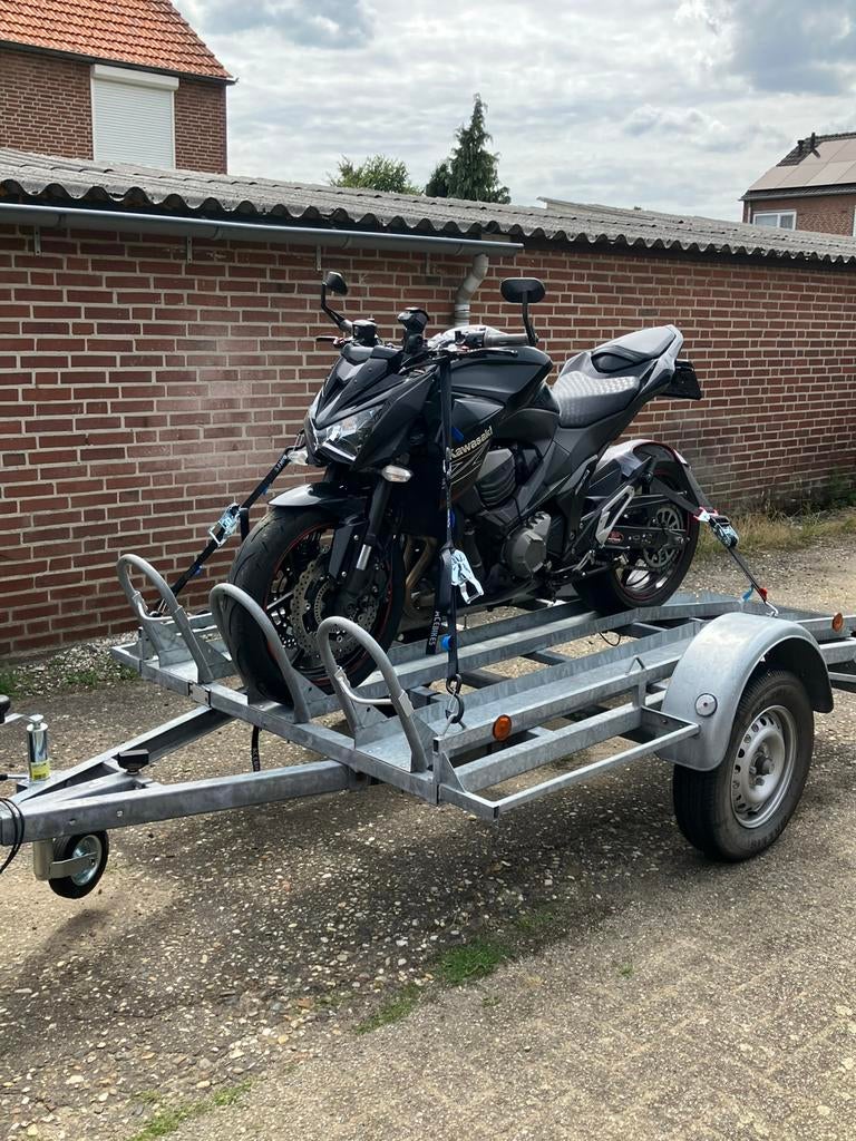 Motoraanhanger. Te huur, Ophalen of Verzenden, Gebruikt