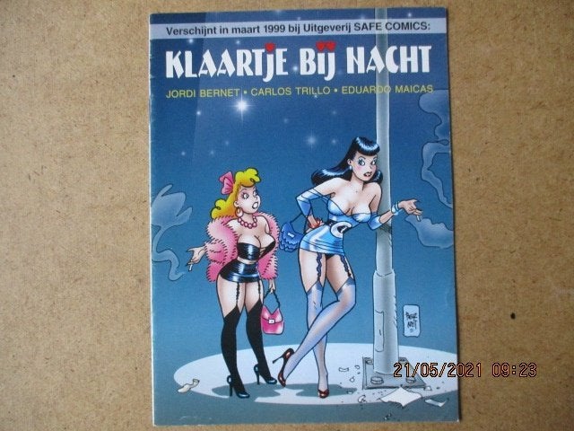 adv2438 klaartje bij nacht promo, Eén stripboek, Ophalen, Gelezen