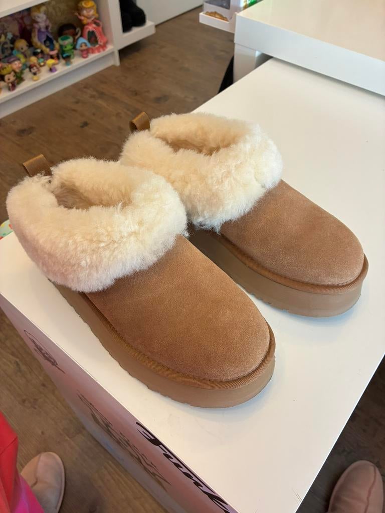 Ugg tazzelle chestnut 39, Kleding | Dames, Schoenen, Bruin, Instappers, Ophalen of Verzenden, Zo goed als nieuw