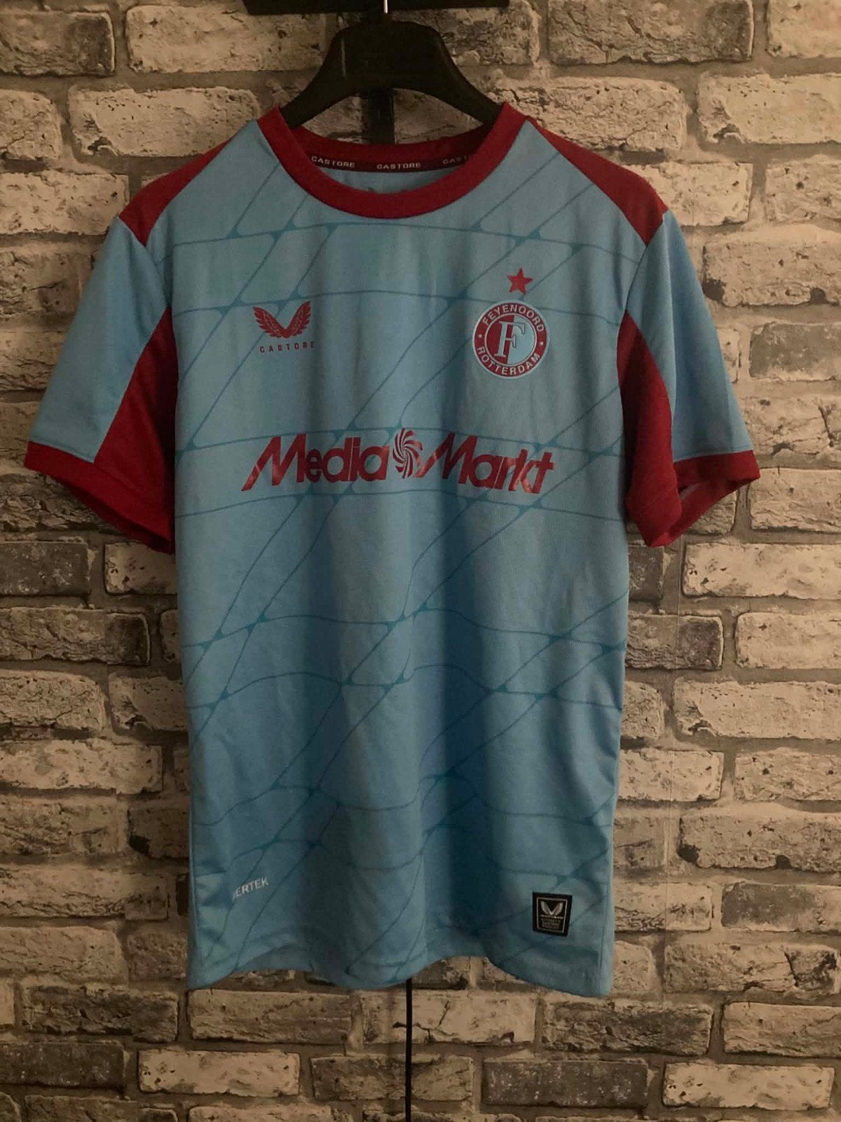 Feyenoord voetbal shirt, Ophalen of Verzenden, Zo goed als nieuw, Blauw