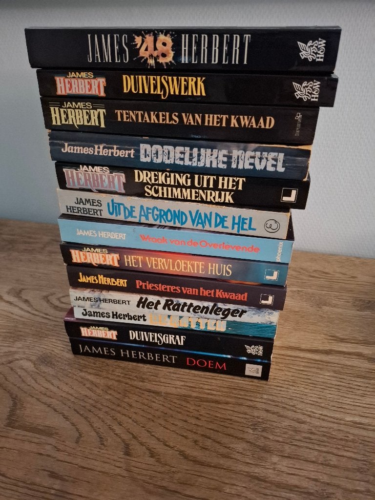 Boeken James Herbert (Horror), Boeken, Verzenden, Gelezen, Diverse auteurs, Amerika