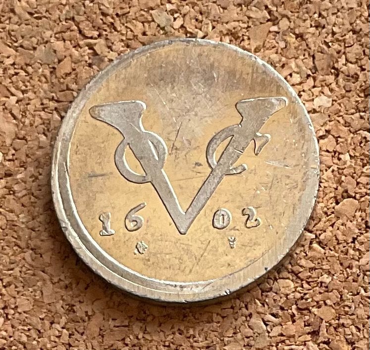 Penning - Nederland - VOC 1602 - (2002)., Postzegels en Munten, Penningen en Medailles, Ophalen of Verzenden, Overige materialen